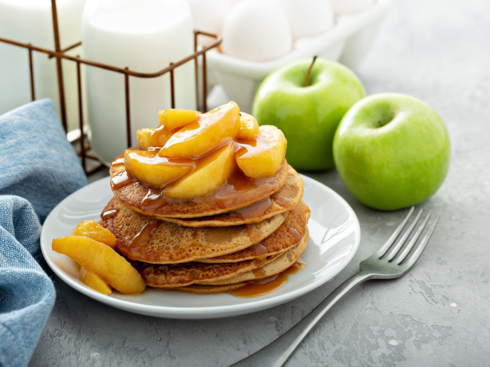 Panqueques de manzana