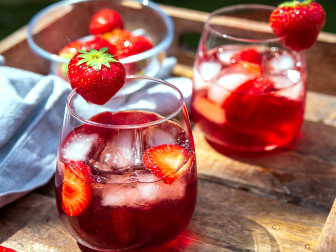 Limonada de fresa