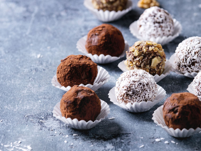 Trufas de chocolate