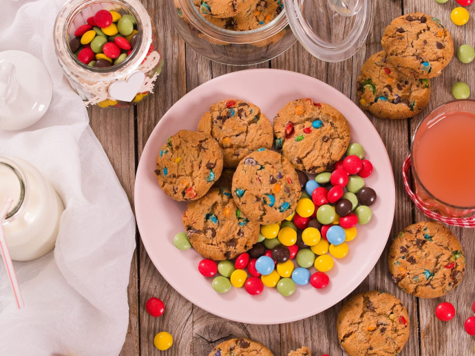 Galletas de M&M’s