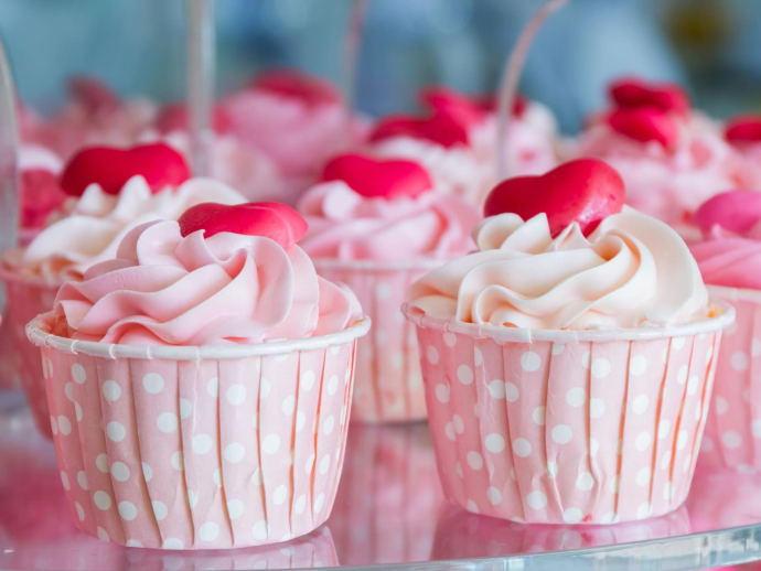 Cupcakes de fresa