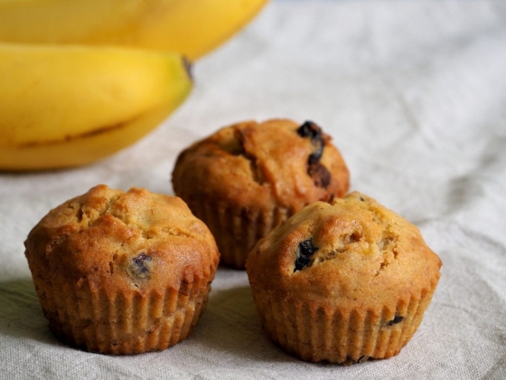 Muffins de plátano