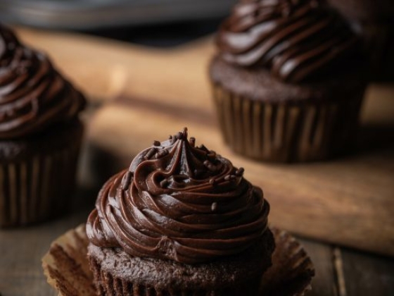 Cupcakes de chocolate