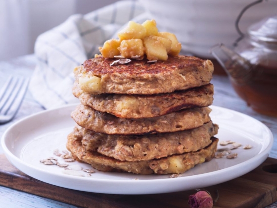 Panqueques de manzana