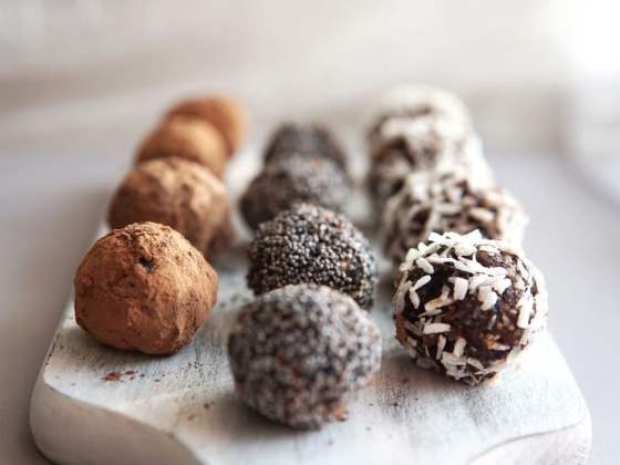 Trufas de chocolate