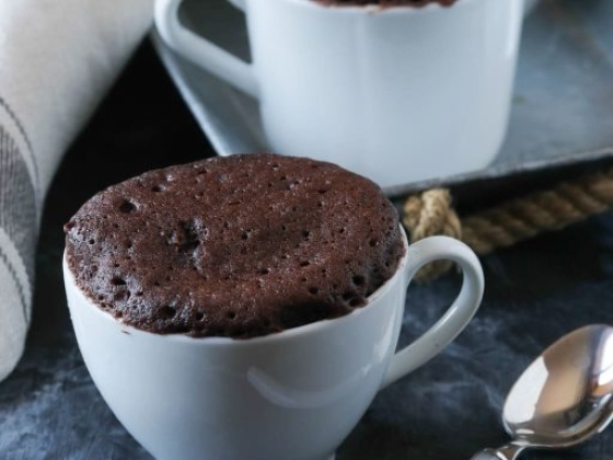 Mug cake de chocolate