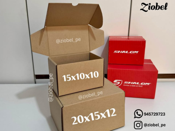 Cajas Ecommerce para Envío 15x10x10 - 20x15x12